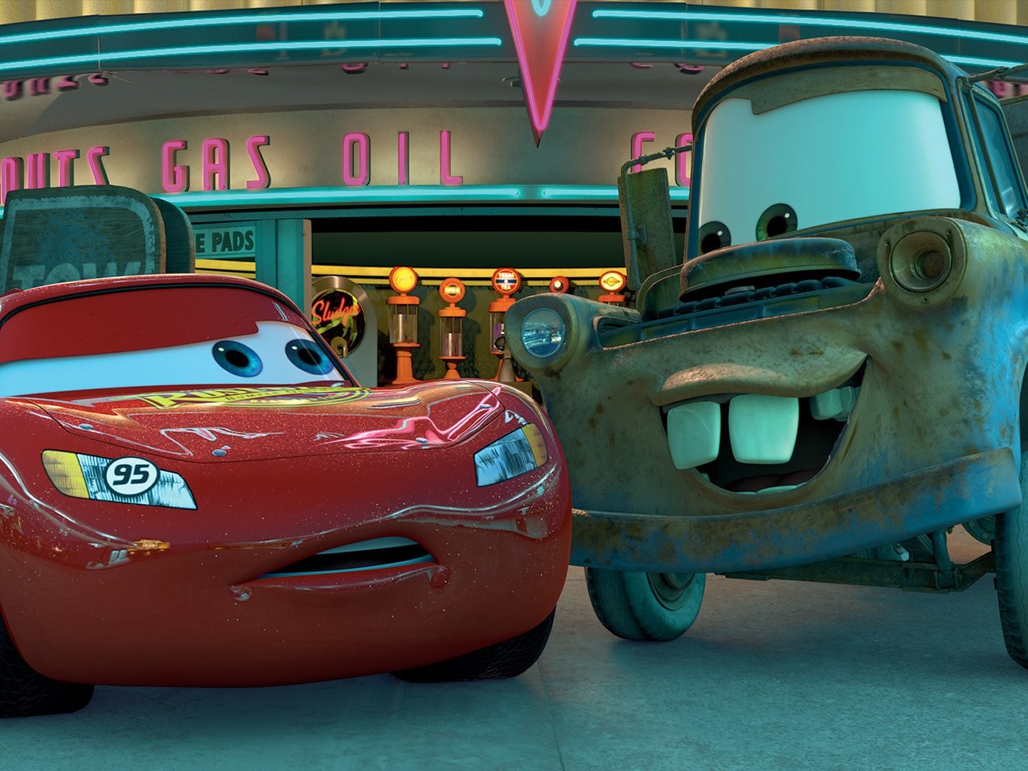 cars mater and the ghostlight